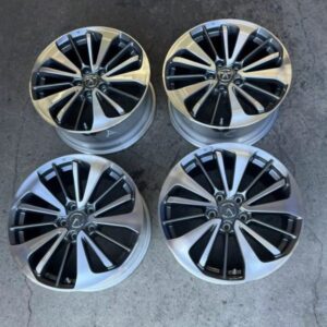 SLIGHTLY USED SET OF 4 18INCH’’ OEM 2016-2018 ACURA RDX ADVANCE WHEELS RIMS 18″ MACHINED FACE #71837