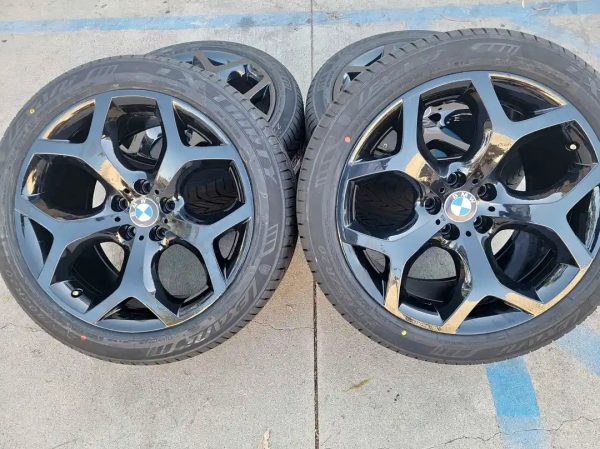 BRAND NEW 20INCH OEM’’ STAGGERED BMW X5 GLOSSY BLACK WHEELS RIMS AND TIRES BRAND NEW 20INCH OEM’’ STAGGERED BMW X5 GLOSSY BLACK WHEELS RIMS AND TIRES