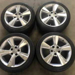 SLIGHTLY USED SET OF 4 17INCH’’ 13-15 ACURA ILX 17” INCH WHEEL SET OF 4 RIMS WHEELS SET OEM 215/45R17 LOT3281