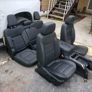 Complete Leather 2019-2024 GMC/Chevy Seats with Center Console