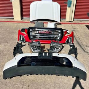 2019-2022 GMC SIERRA DENALI 1500 OEM PEARL WHITE FRONT END CLIP