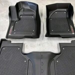 2024 GMC SIERRA AT4 FLOOR MATS (WITH CARPET INSERTS) – LIKE NEW!